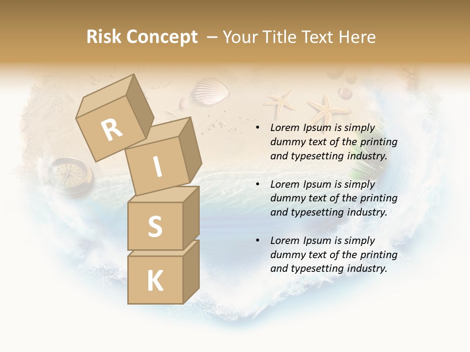 Banner Abstract Leaf PowerPoint Template