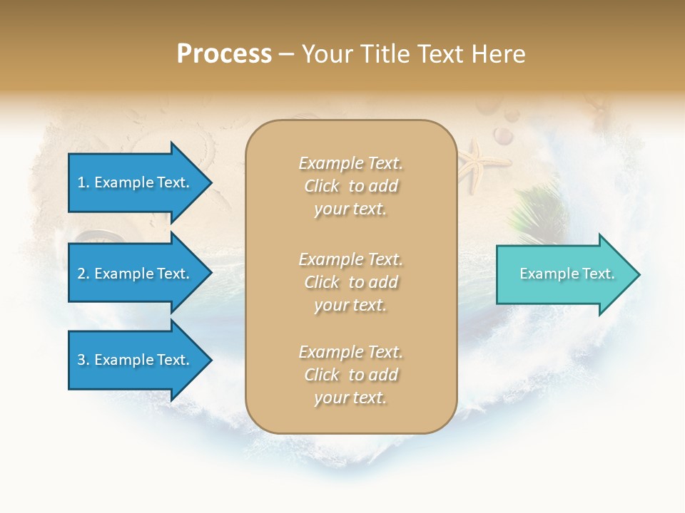 Banner Abstract Leaf PowerPoint Template