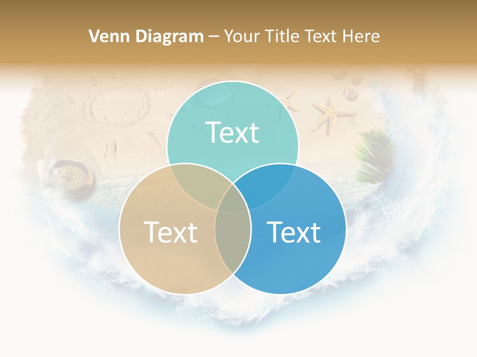 Banner Abstract Leaf PowerPoint Template