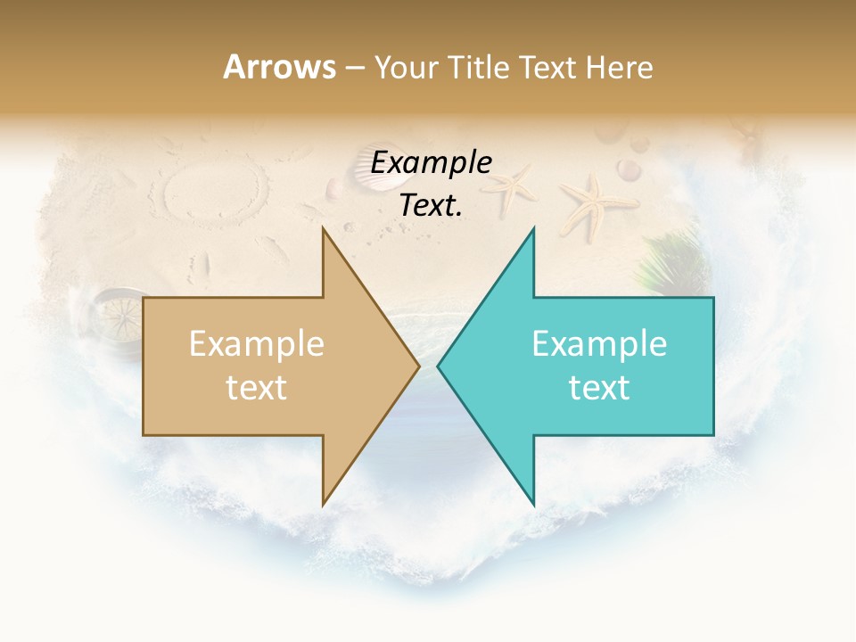 Banner Abstract Leaf PowerPoint Template