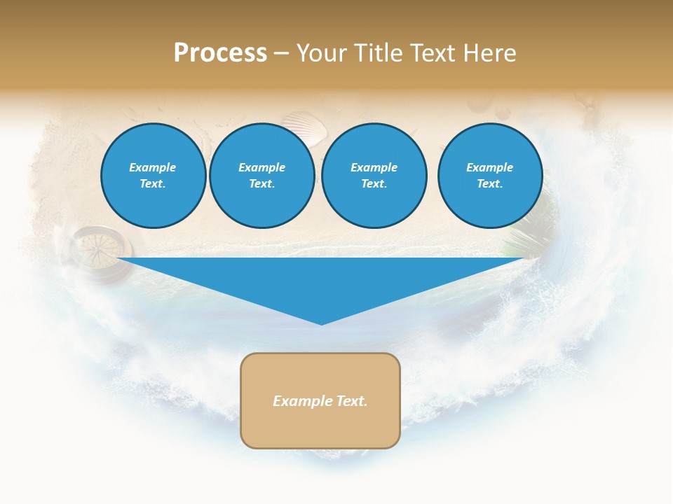 Banner Abstract Leaf PowerPoint Template