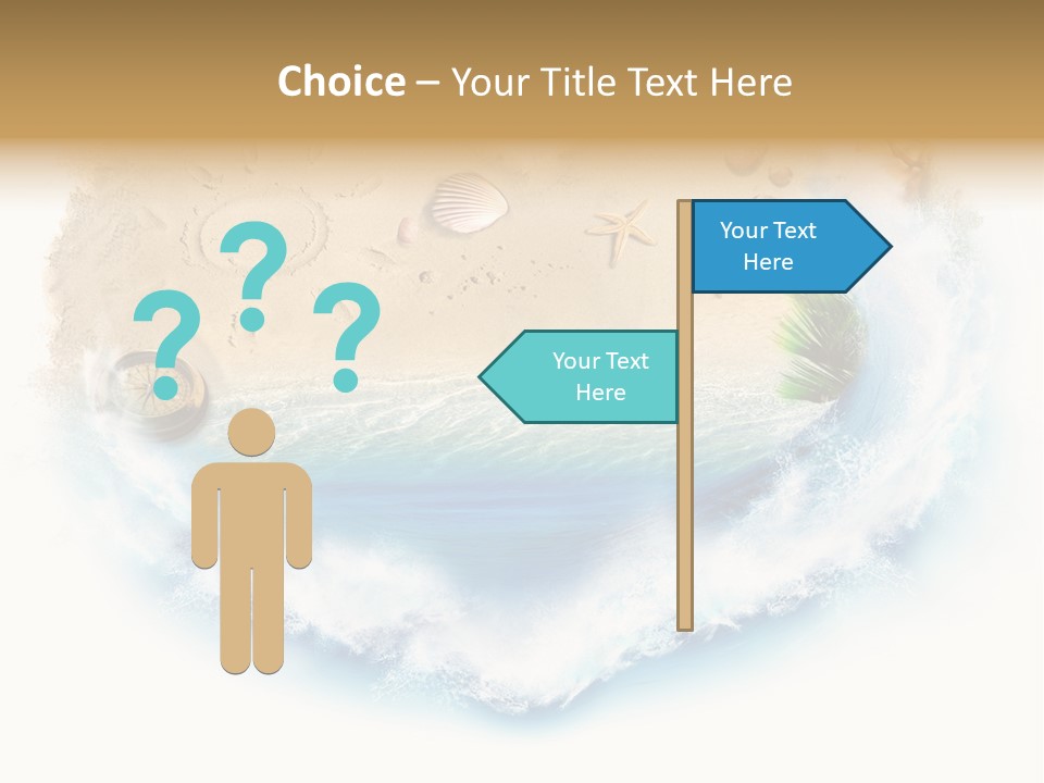 Banner Abstract Leaf PowerPoint Template