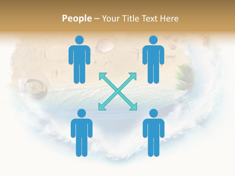 Banner Abstract Leaf PowerPoint Template