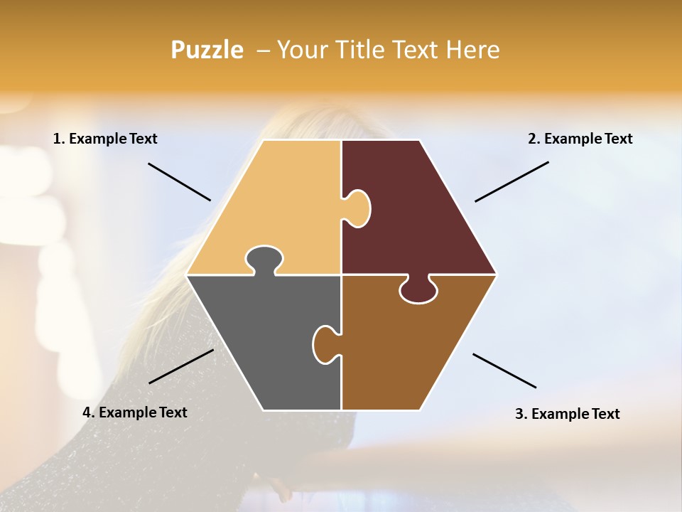 Female Style Smile PowerPoint Template