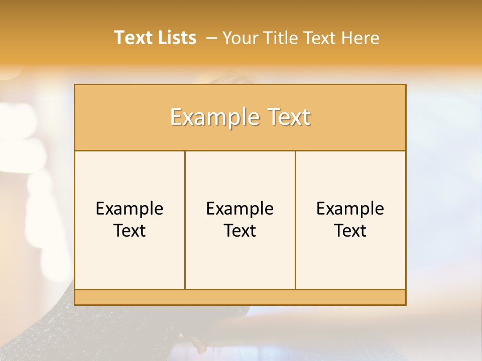 Female Style Smile PowerPoint Template