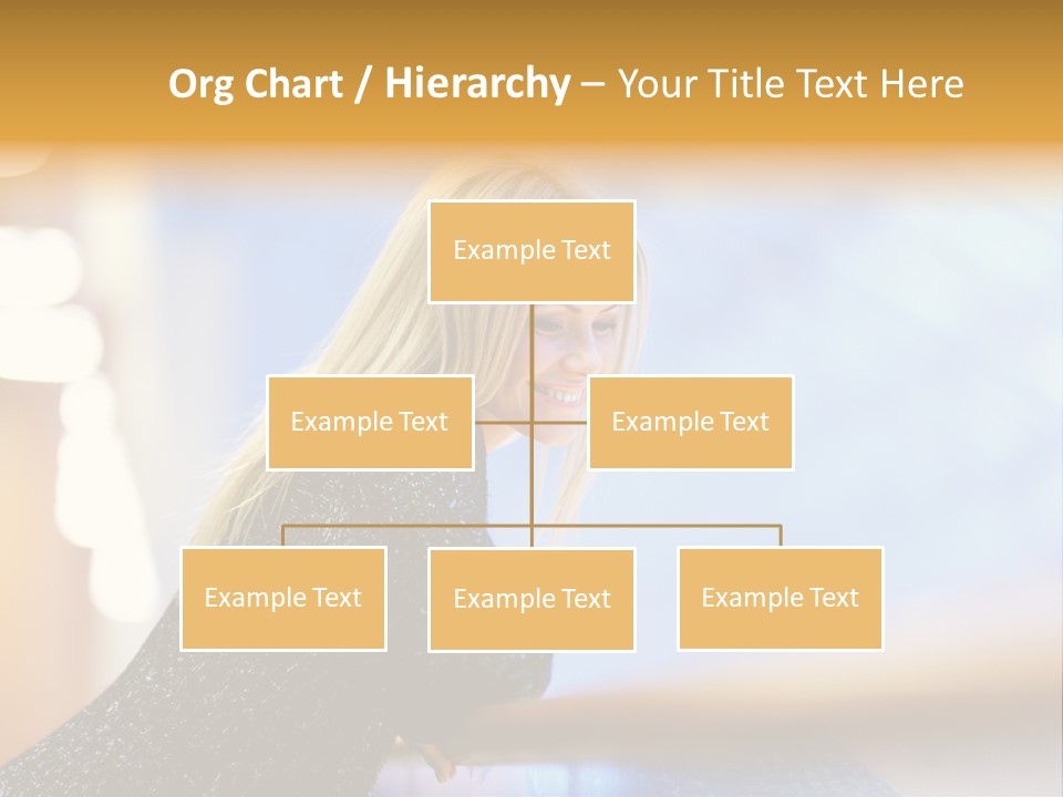 Female Style Smile PowerPoint Template