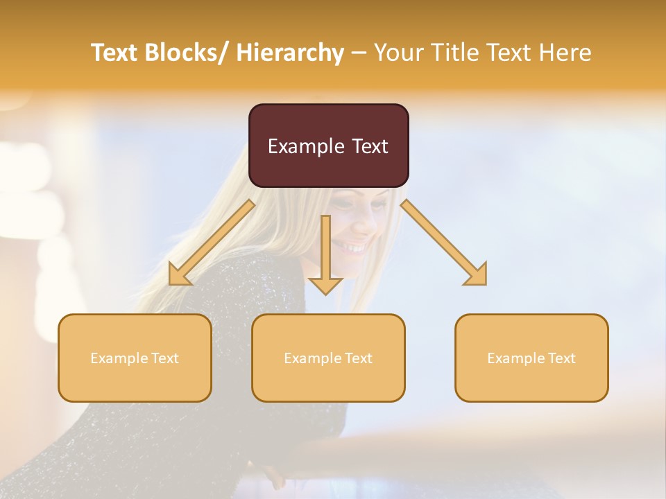 Female Style Smile PowerPoint Template