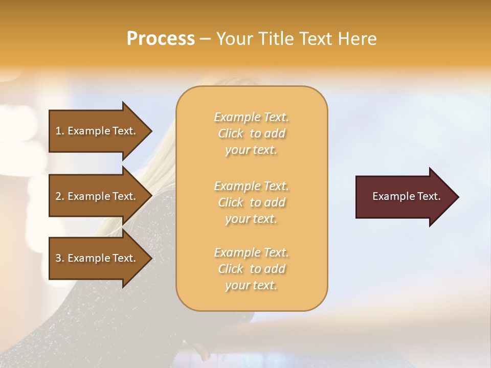 Female Style Smile PowerPoint Template