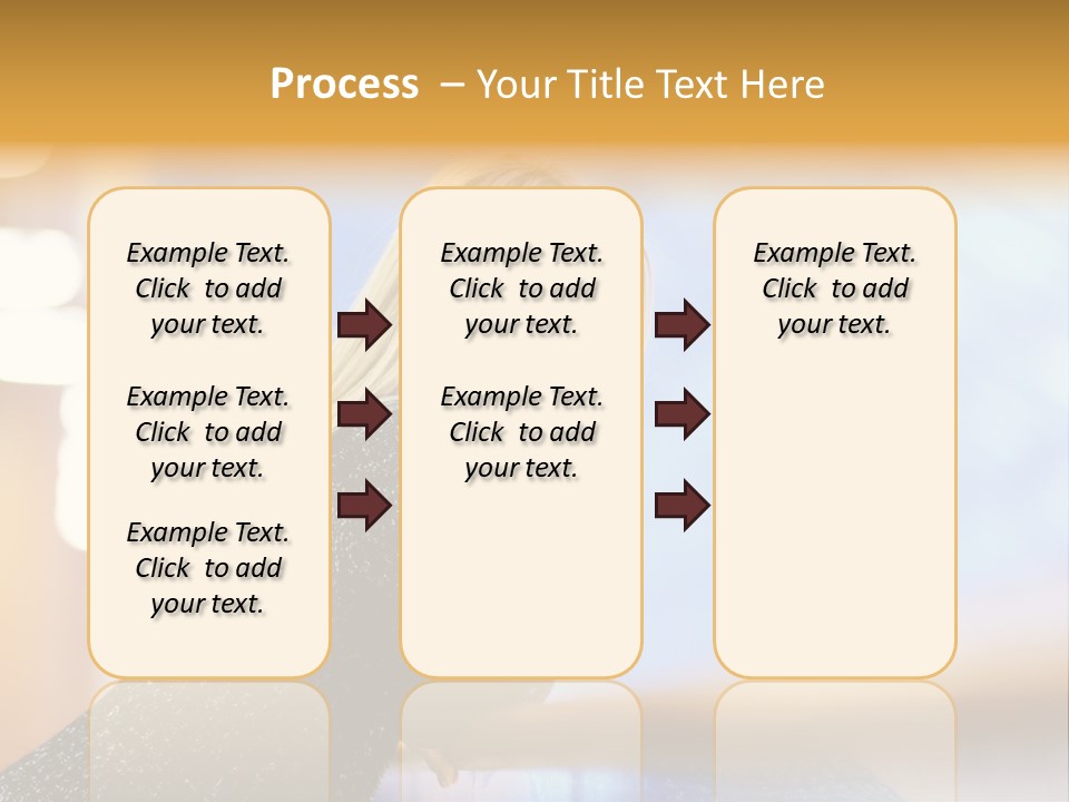 Female Style Smile PowerPoint Template