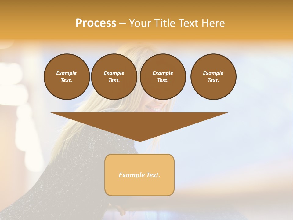 Female Style Smile PowerPoint Template