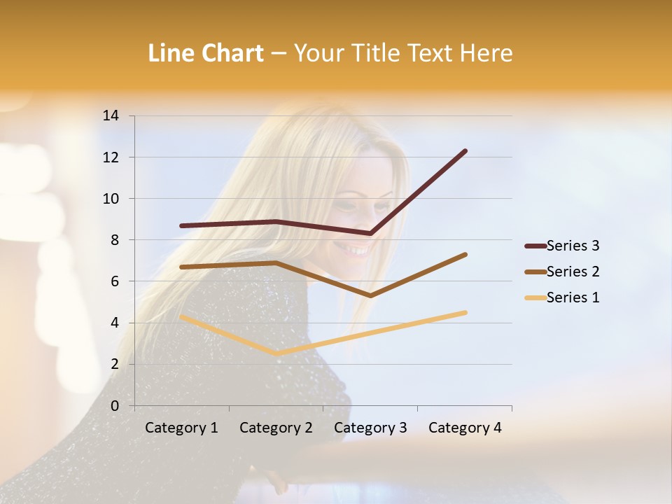 Female Style Smile PowerPoint Template