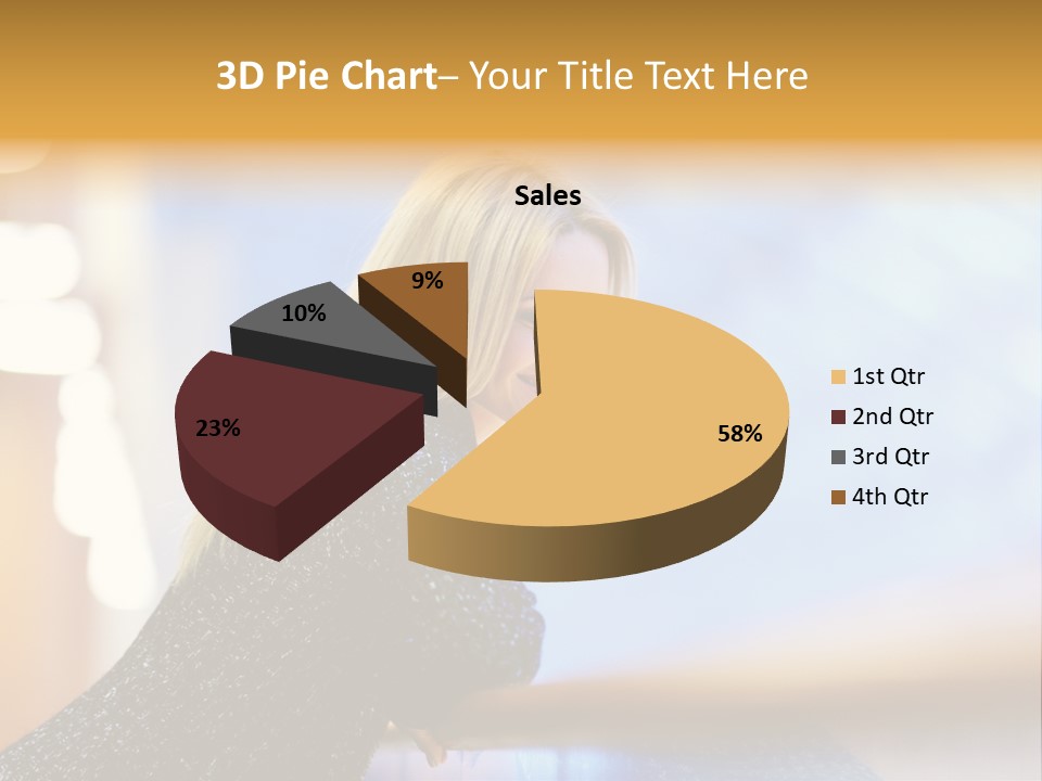 Female Style Smile PowerPoint Template