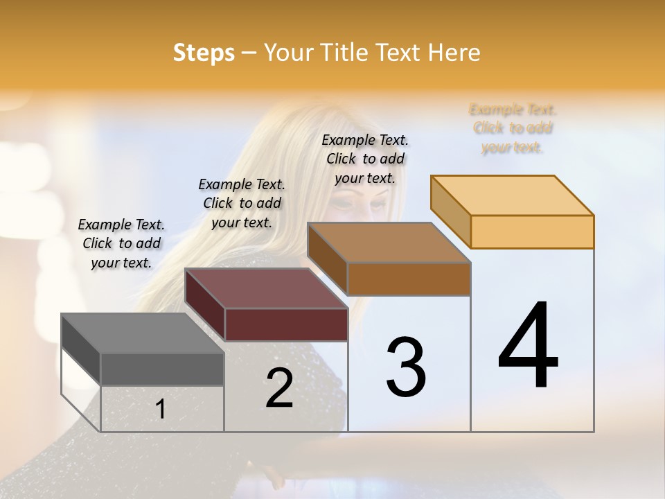 Female Style Smile PowerPoint Template