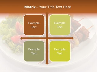 Sliced Lunch Antipasto PowerPoint Template