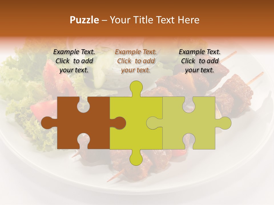 Sliced Lunch Antipasto PowerPoint Template