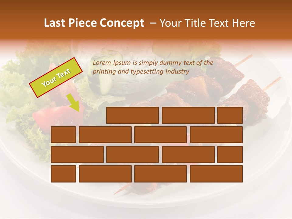 Sliced Lunch Antipasto PowerPoint Template