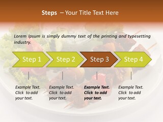 Sliced Lunch Antipasto PowerPoint Template