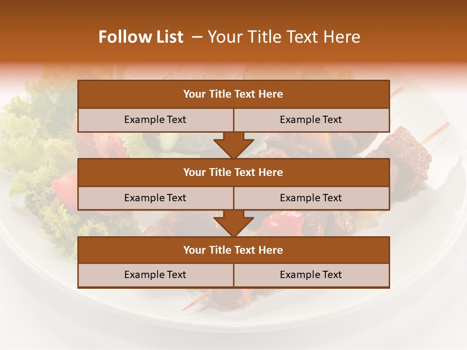 Sliced Lunch Antipasto PowerPoint Template