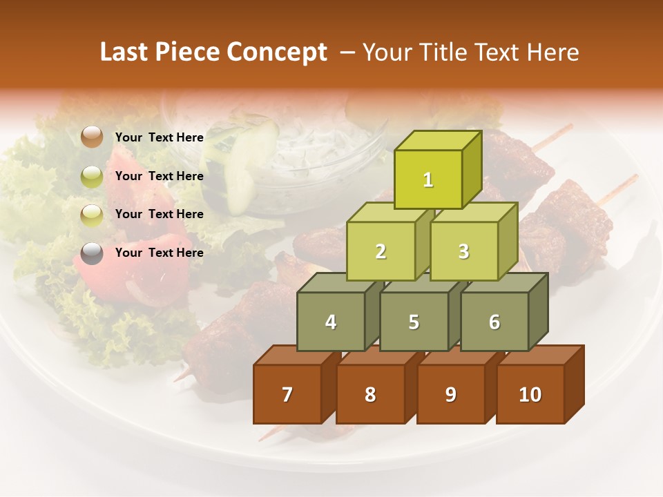 Sliced Lunch Antipasto PowerPoint Template