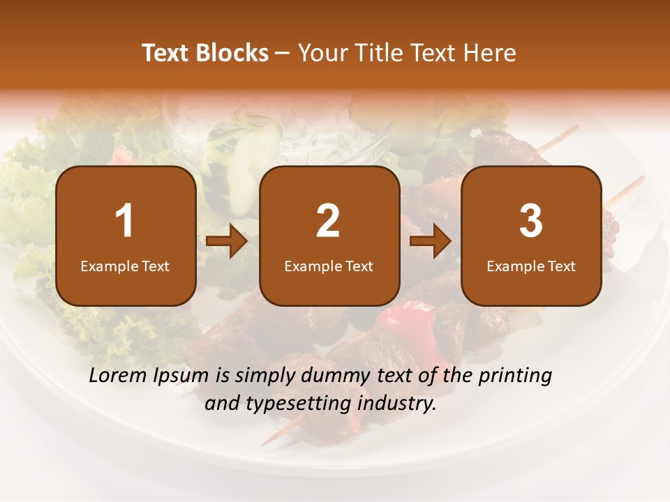 Sliced Lunch Antipasto PowerPoint Template