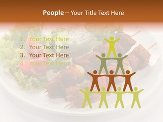 Sliced Lunch Antipasto PowerPoint Template