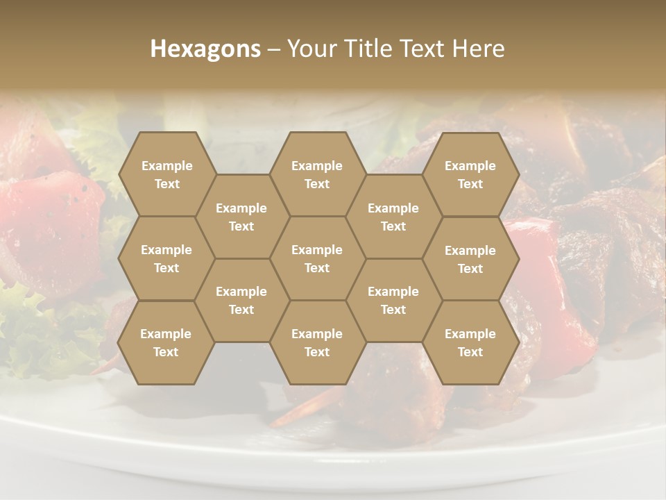 Stick Green Tomato PowerPoint Template