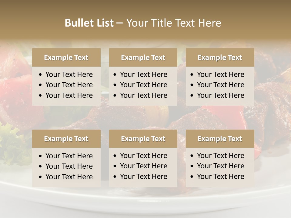 Stick Green Tomato PowerPoint Template