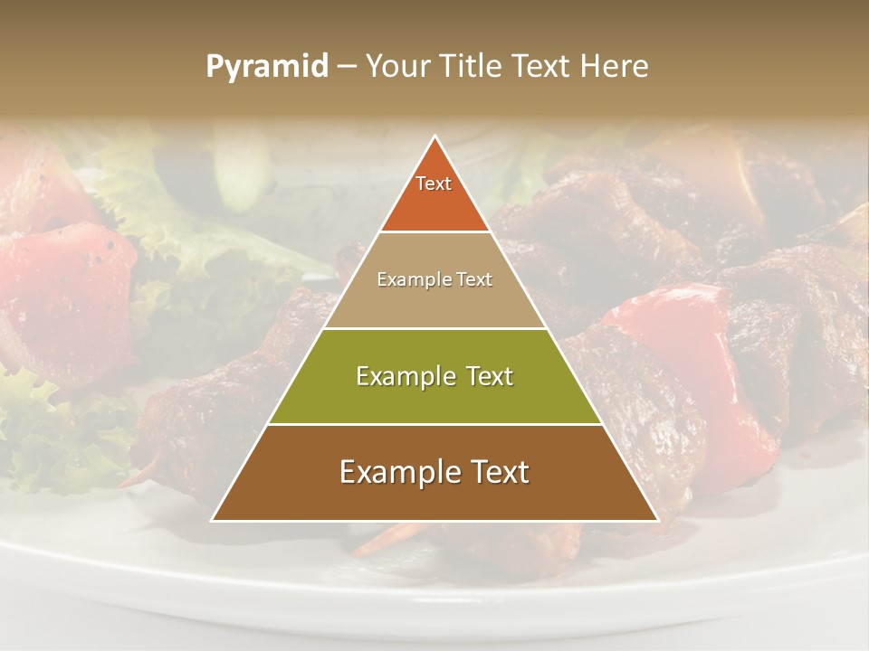 Stick Green Tomato PowerPoint Template