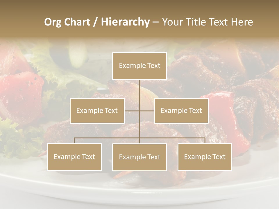 Stick Green Tomato PowerPoint Template
