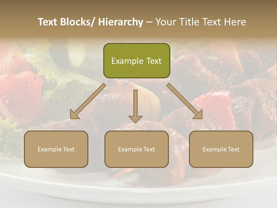 Stick Green Tomato PowerPoint Template