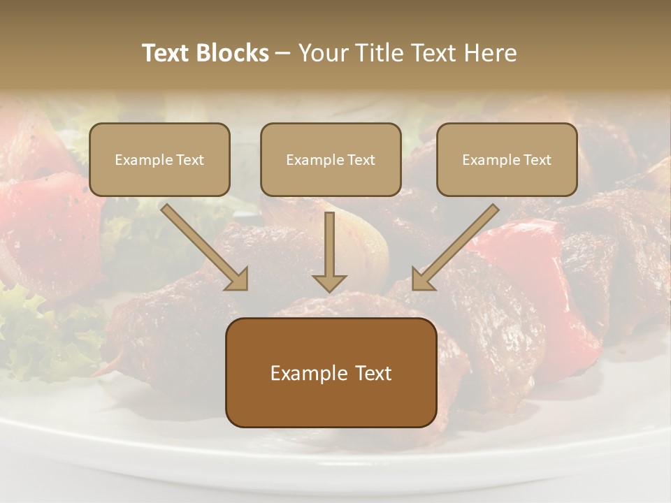 Stick Green Tomato PowerPoint Template