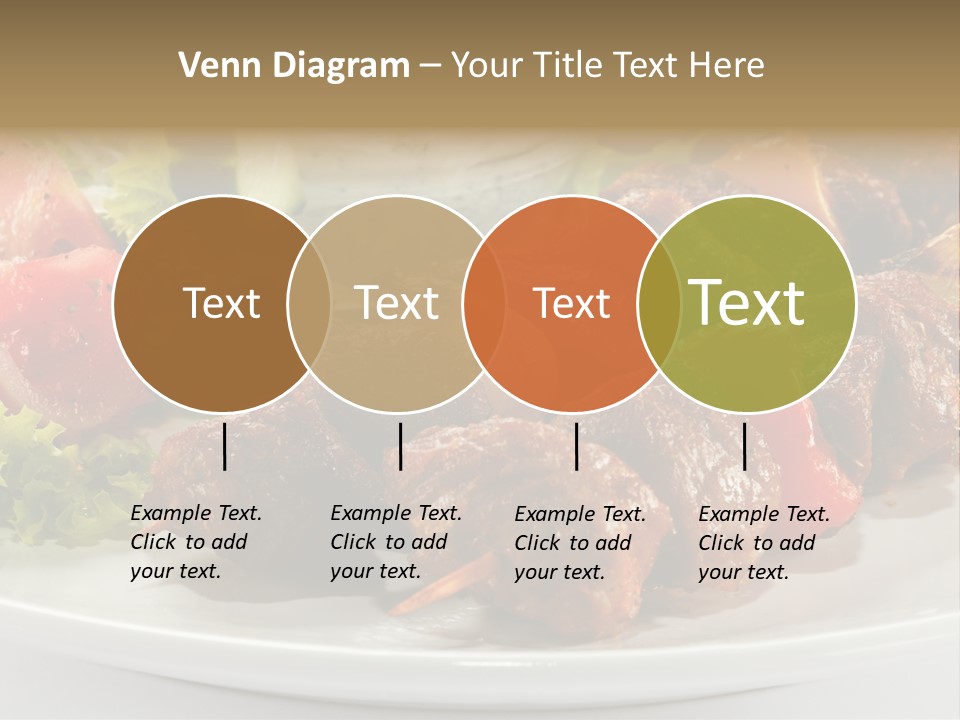Stick Green Tomato PowerPoint Template