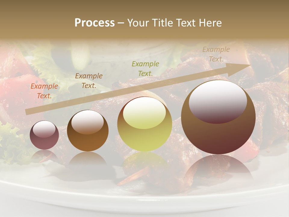 Stick Green Tomato PowerPoint Template