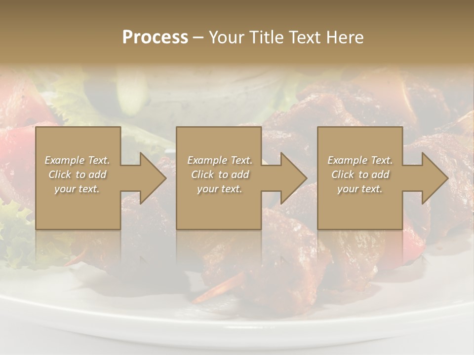 Stick Green Tomato PowerPoint Template