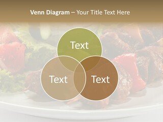 Stick Green Tomato PowerPoint Template