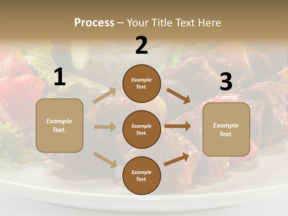 Stick Green Tomato PowerPoint Template