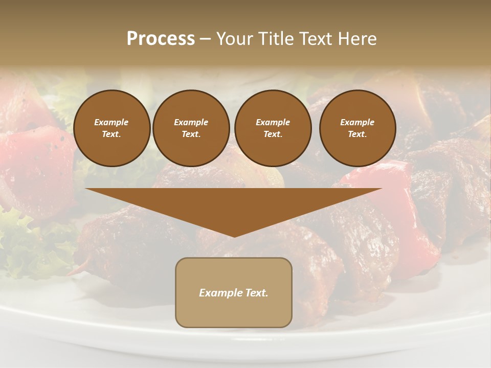 Stick Green Tomato PowerPoint Template