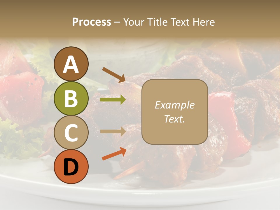 Stick Green Tomato PowerPoint Template