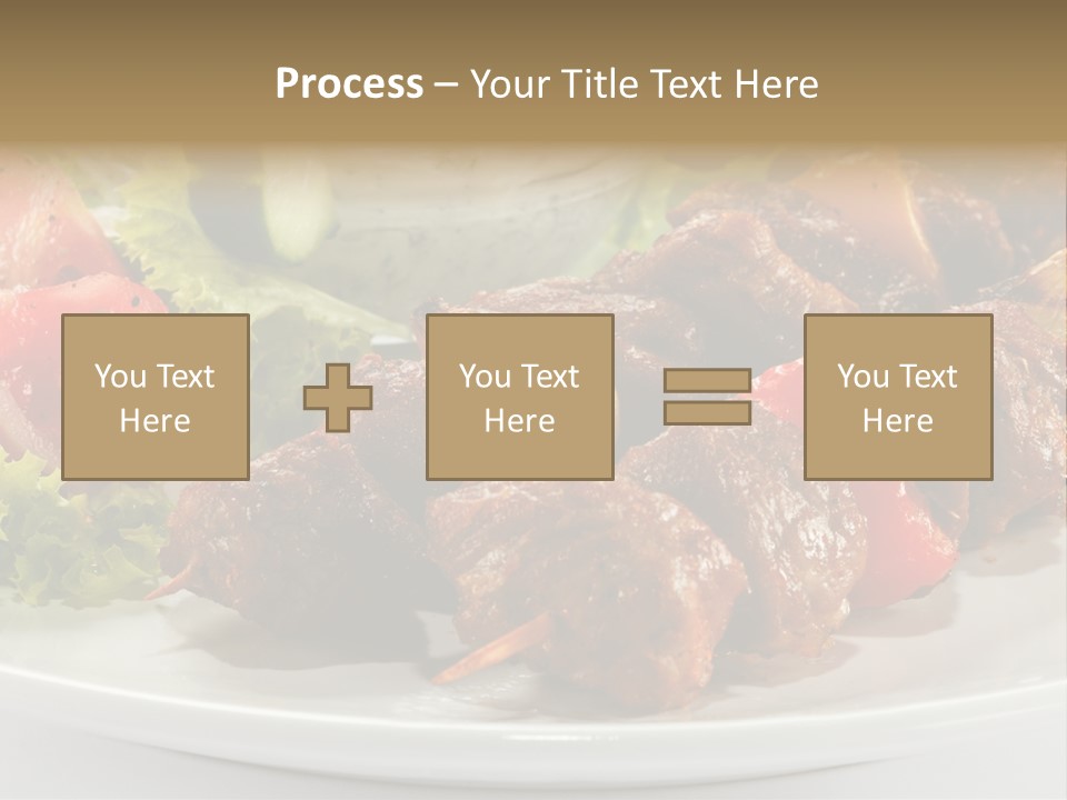 Stick Green Tomato PowerPoint Template