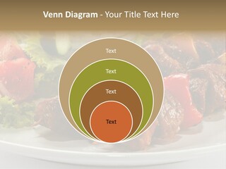 Stick Green Tomato PowerPoint Template