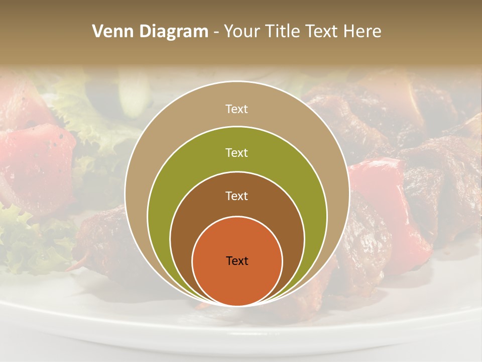 Stick Green Tomato PowerPoint Template