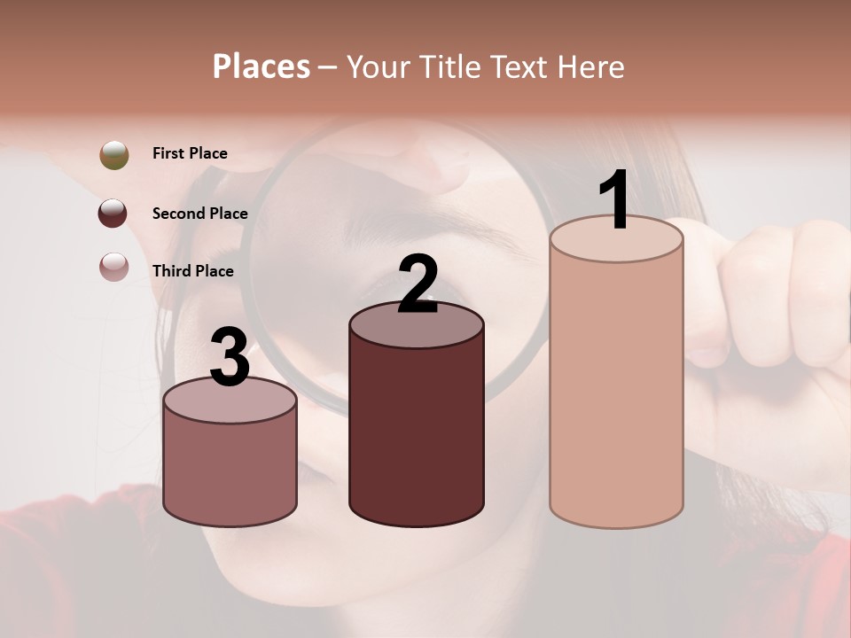 Looking Magnification Inspector PowerPoint Template