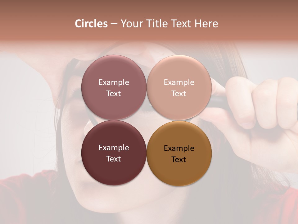 Looking Magnification Inspector PowerPoint Template
