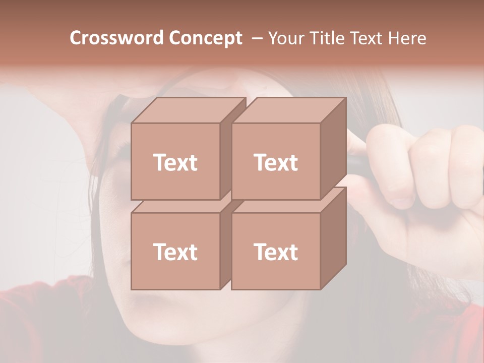 Looking Magnification Inspector PowerPoint Template
