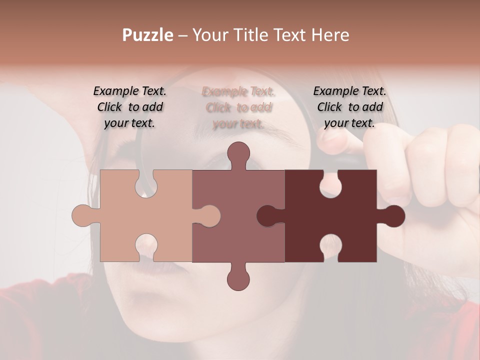 Looking Magnification Inspector PowerPoint Template