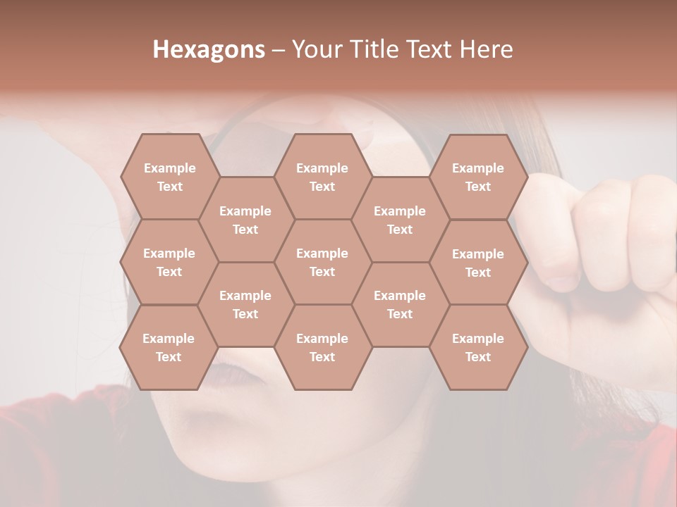 Looking Magnification Inspector PowerPoint Template