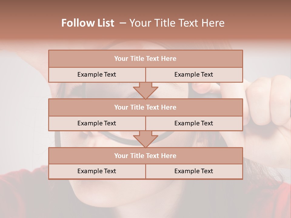 Looking Magnification Inspector PowerPoint Template