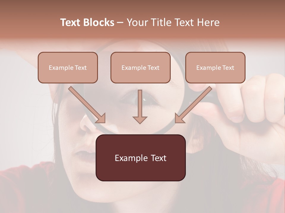 Looking Magnification Inspector PowerPoint Template