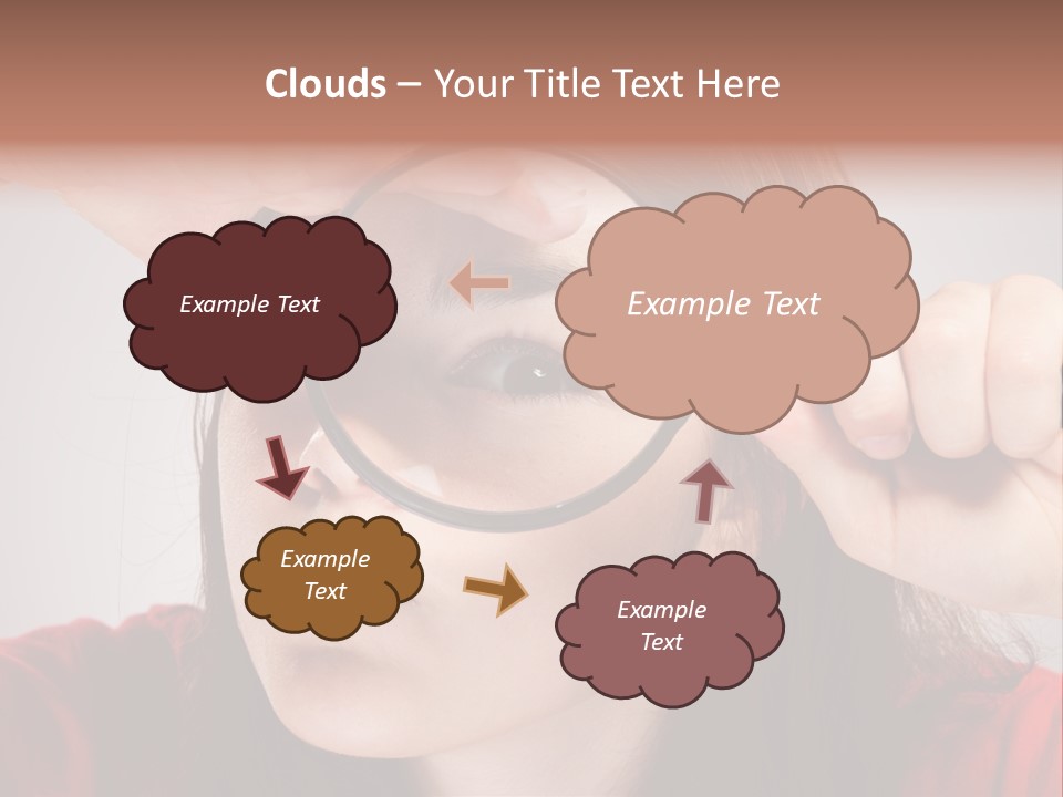 Looking Magnification Inspector PowerPoint Template