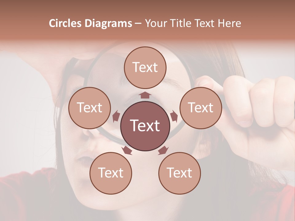 Looking Magnification Inspector PowerPoint Template